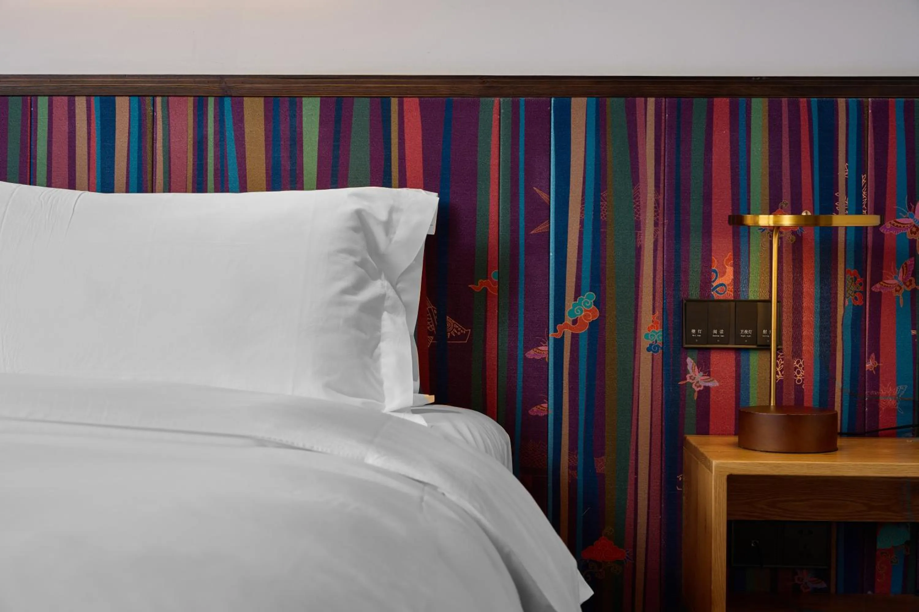 Bed in Hotel Indigo Lugu Lake by IHG