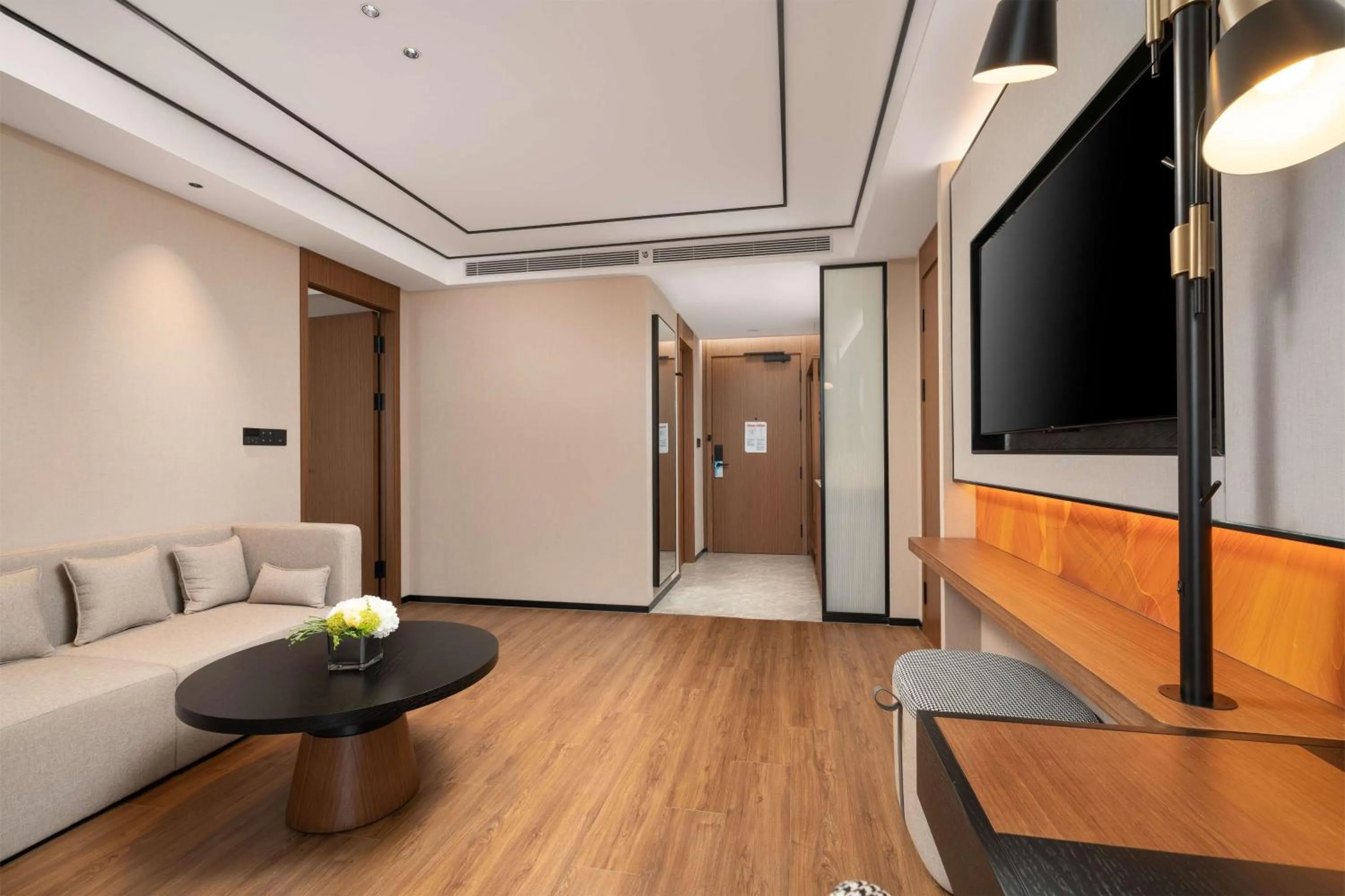 Living room in Hilton Garden Inn Tianjin Railway Station