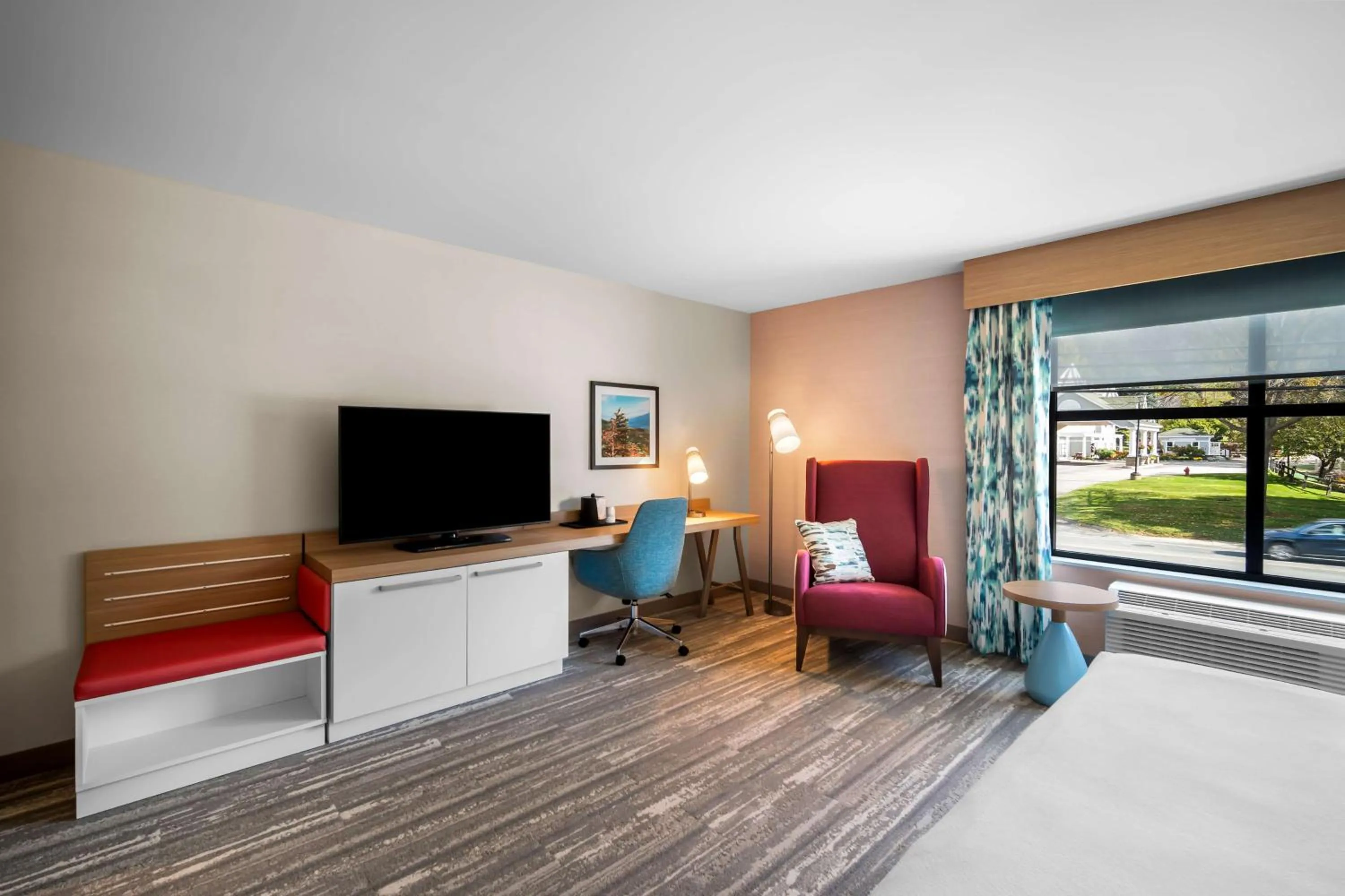 Bed in Hilton Garden Inn North Conway