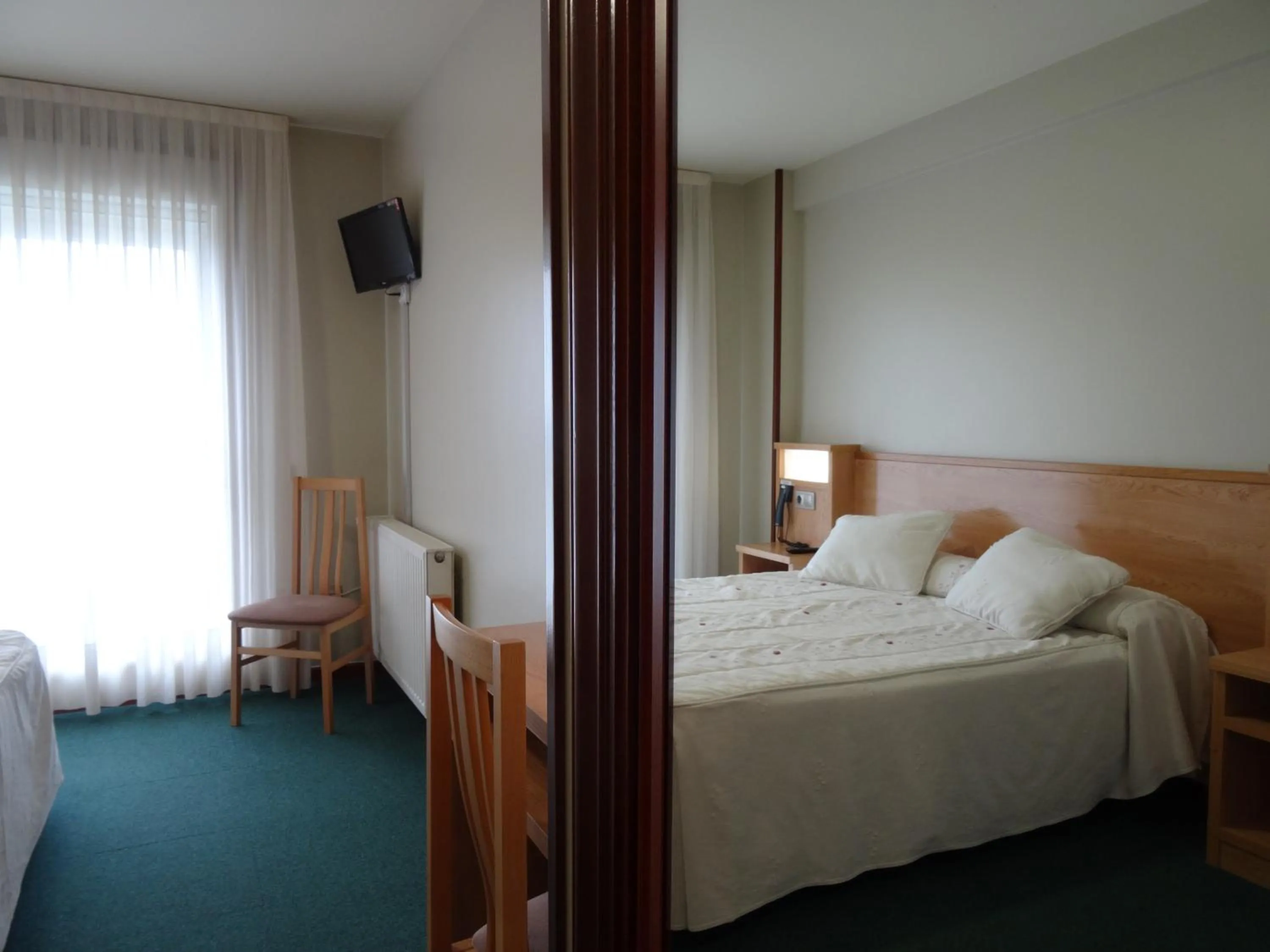 Bed in Hotel Akelarre