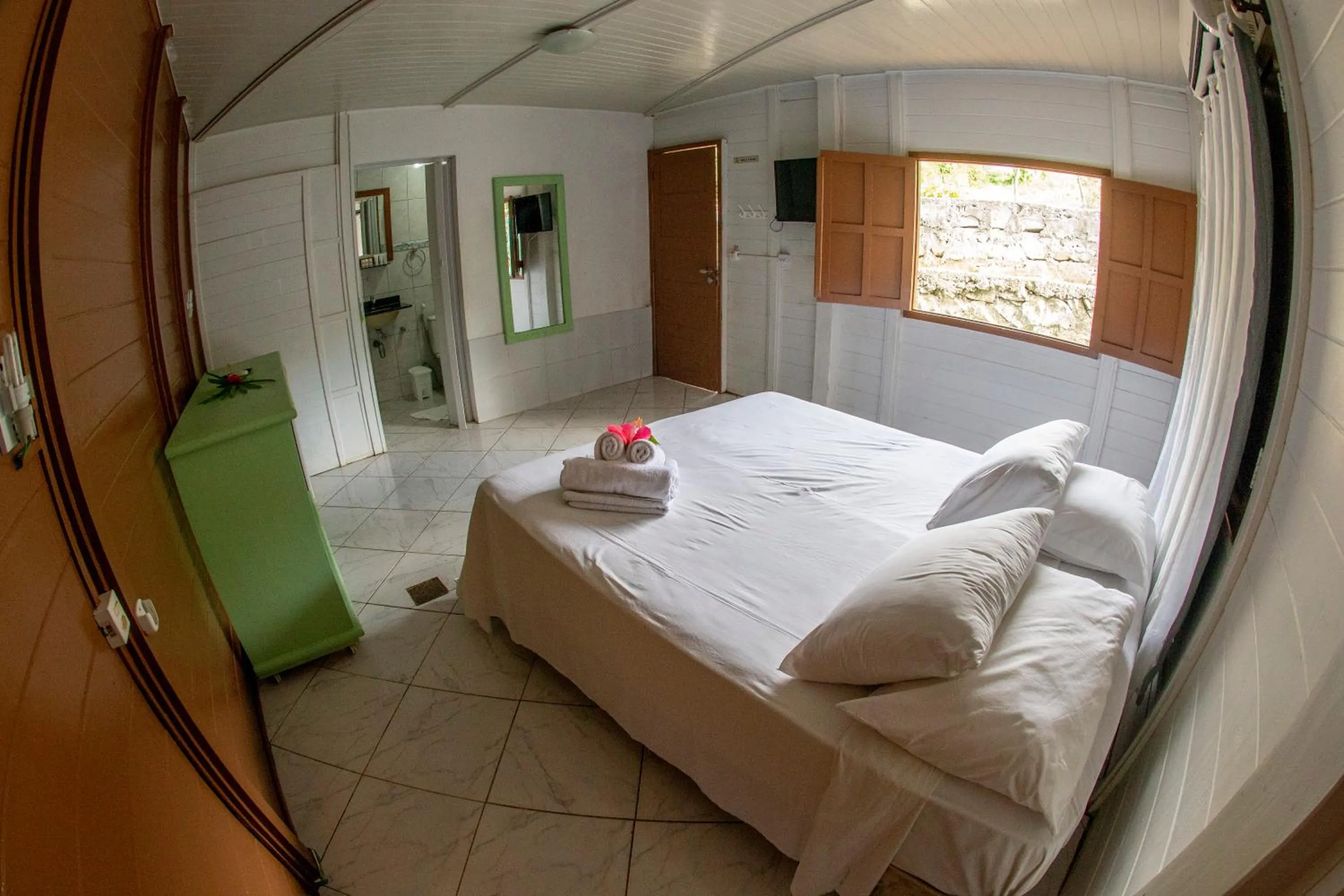 Photo of the whole room in Pousada Sol e Mar Noronha