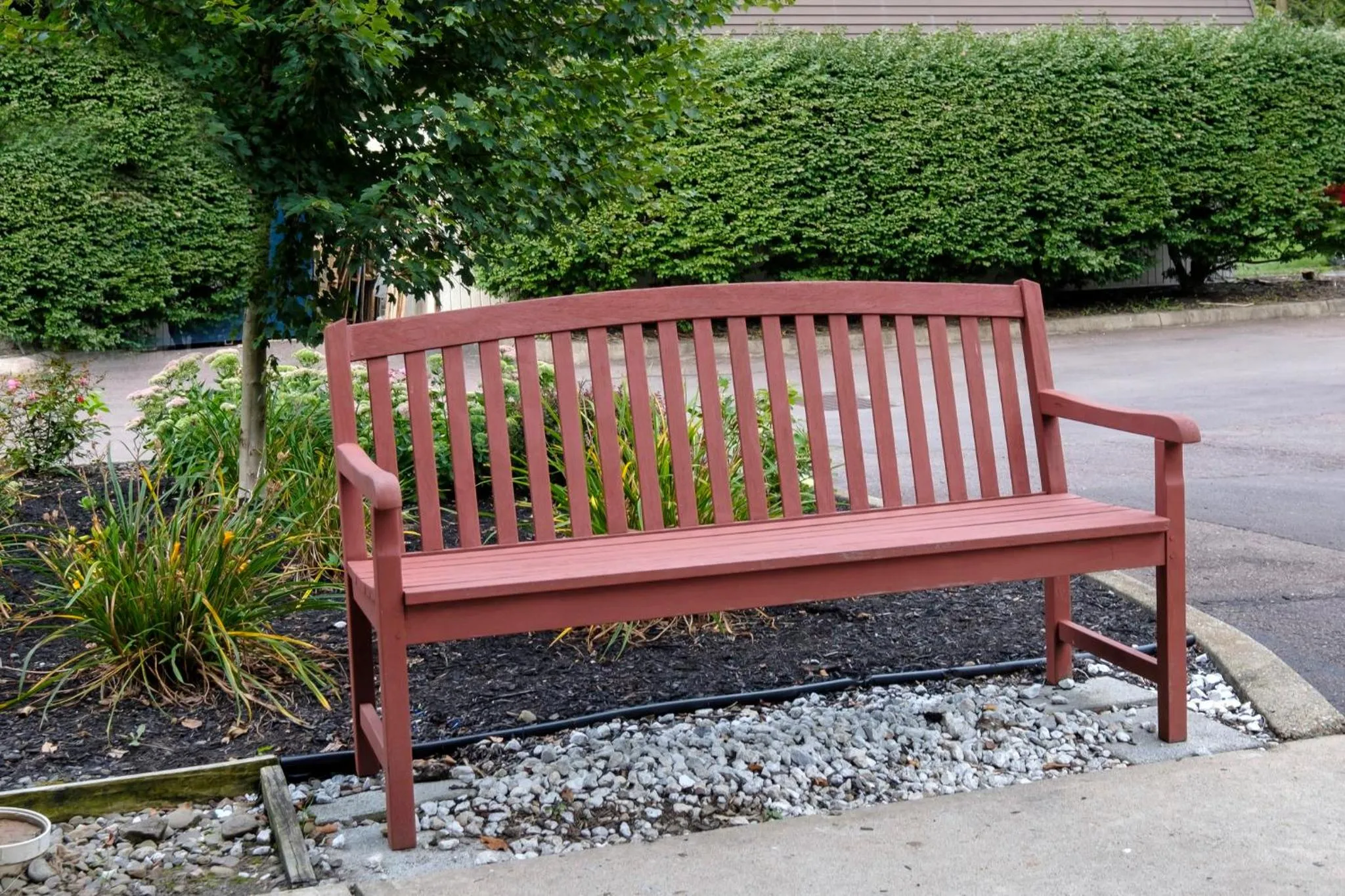 Property building in HomeTowne Studios by Red Roof Danville, PA