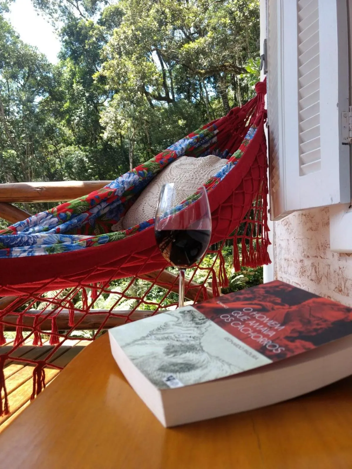 Balcony/Terrace in Nas Nuvens Hospedaria