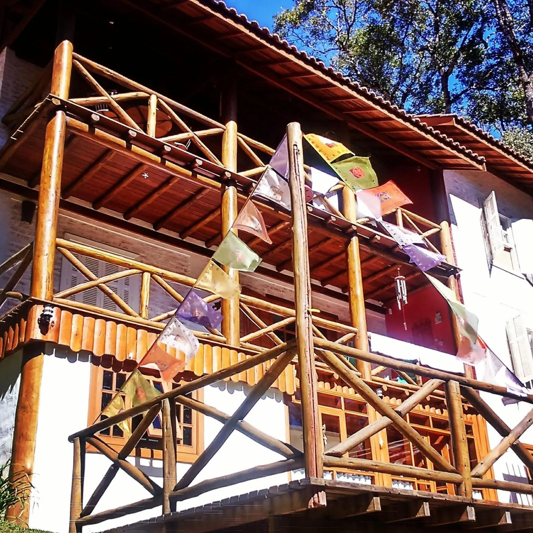 Property building in Nas Nuvens Hospedaria