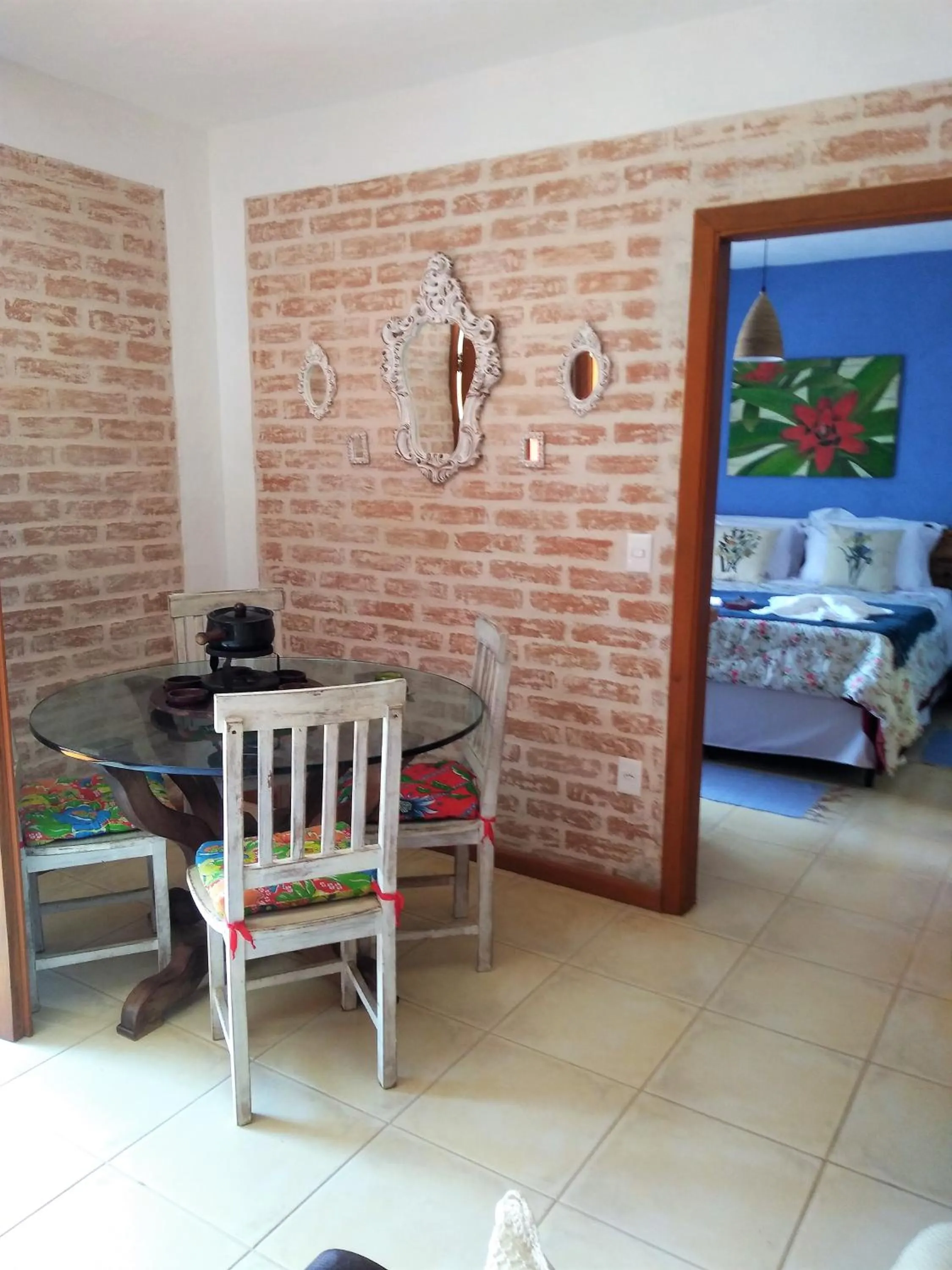 Decorative detail in Nas Nuvens Hospedaria