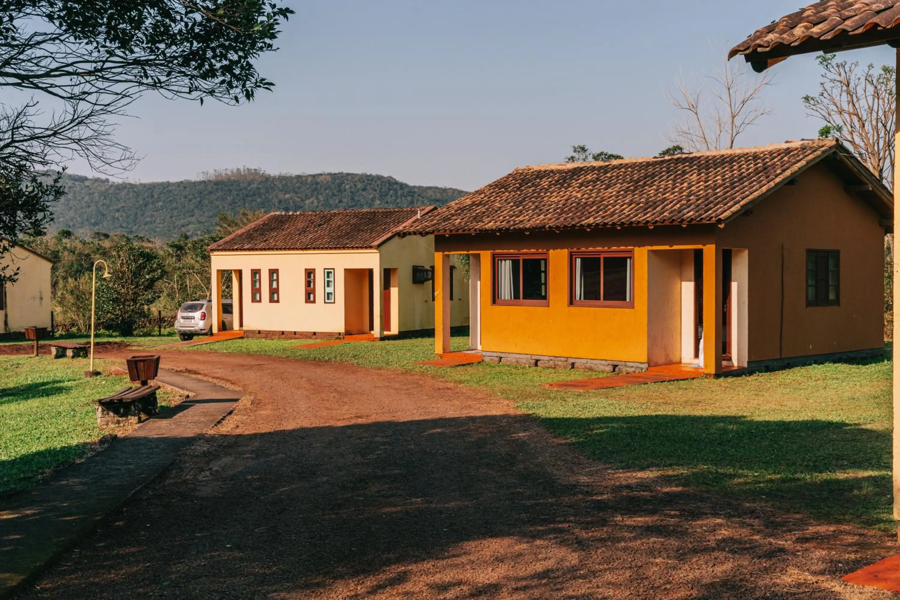 Bedroom in Chalés Pousada Malacara