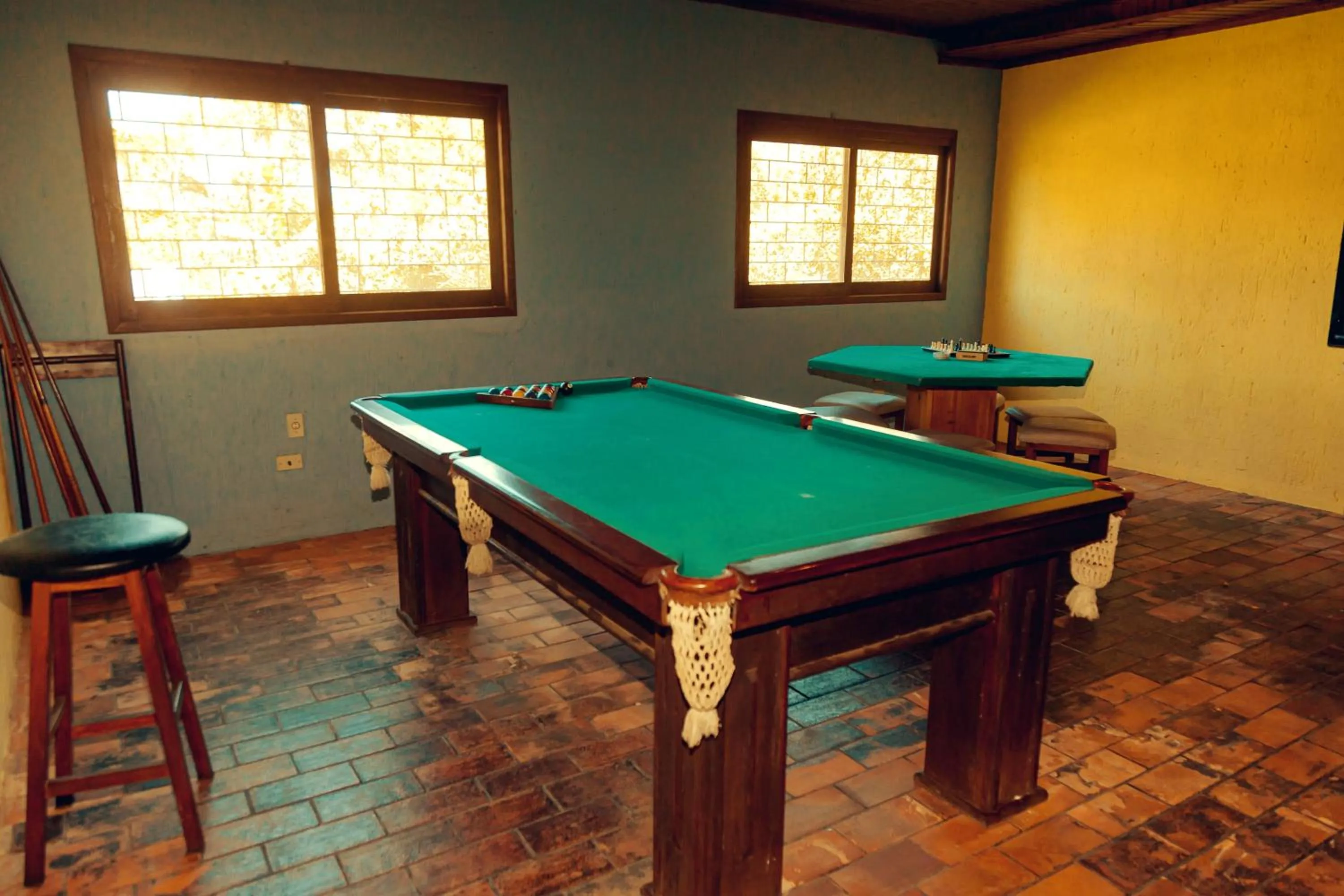 Game Room in Chalés Pousada Malacara