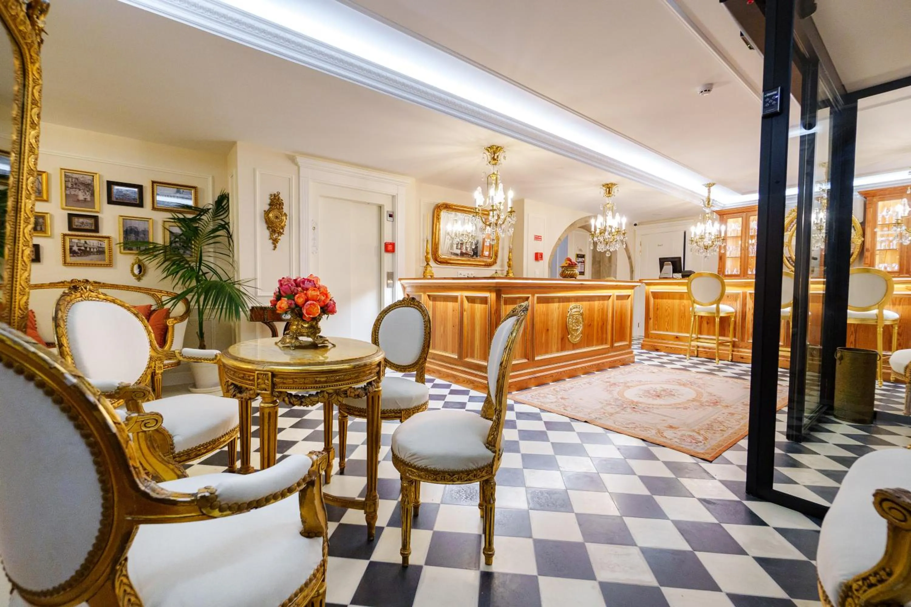 Living room in Boutique Hotel Teatro