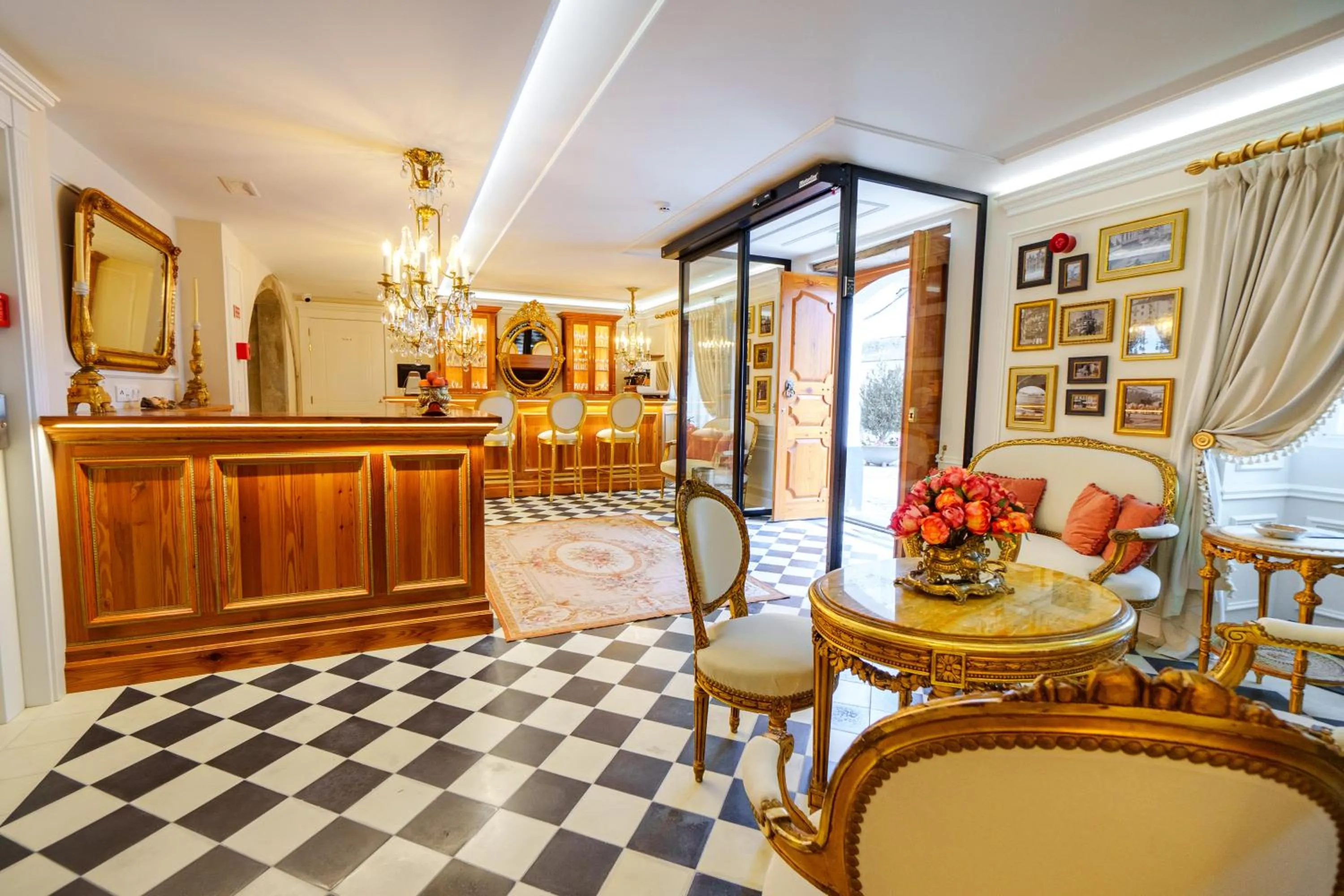 Living room in Boutique Hotel Teatro