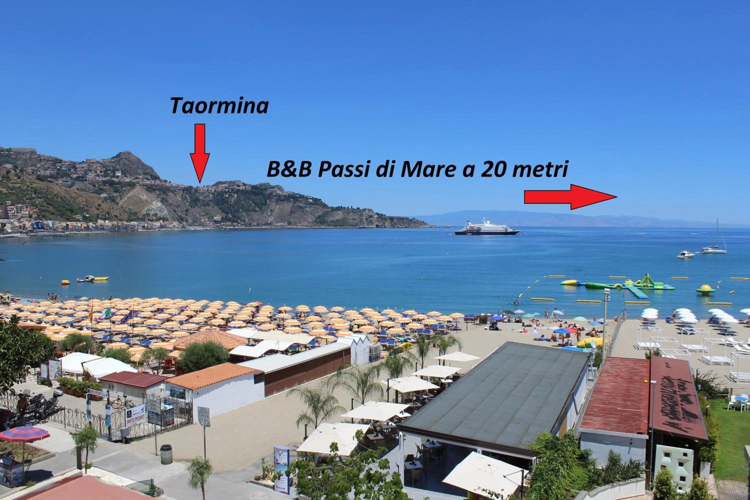 Nearby landmark in Passi di Mare Rooms