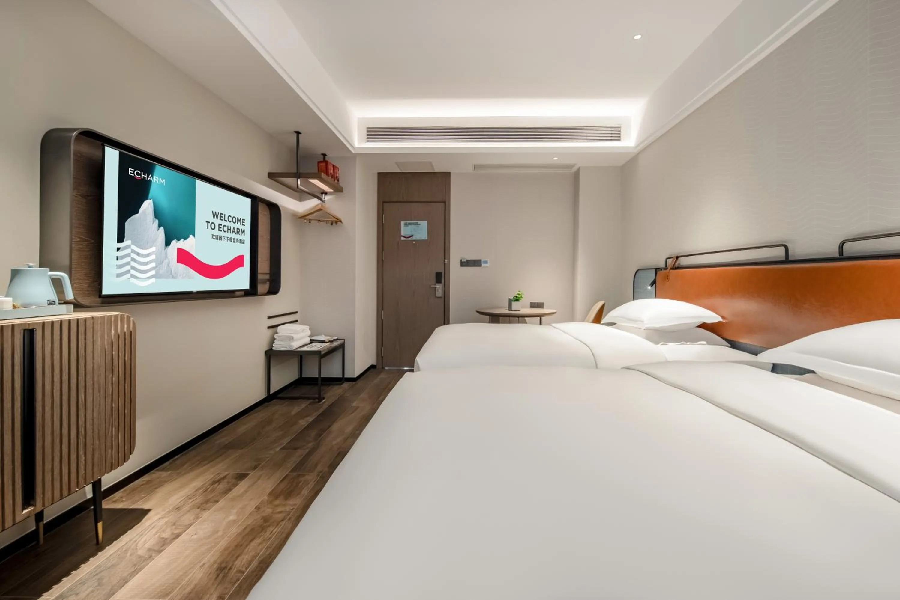 Bedroom, Bed in Eharm Hotel Baise Jingxi Jinxiu Ancient Town