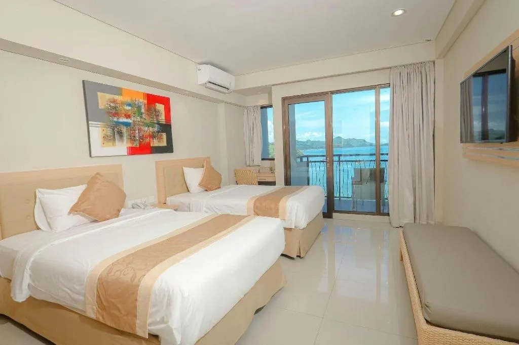 Bed in Laprima Hotel