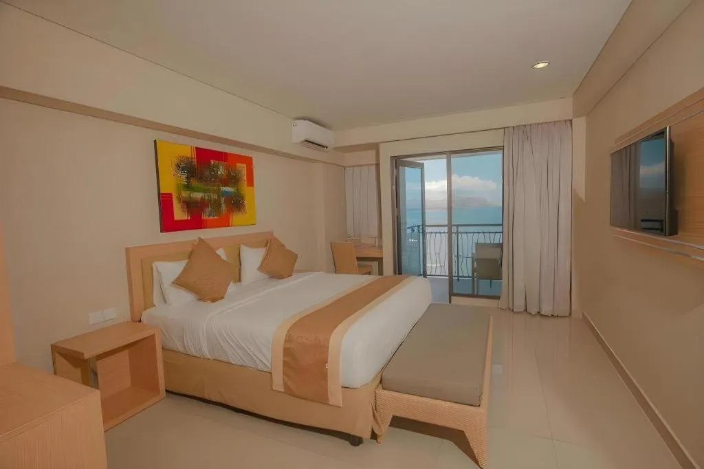 Bed in Laprima Hotel