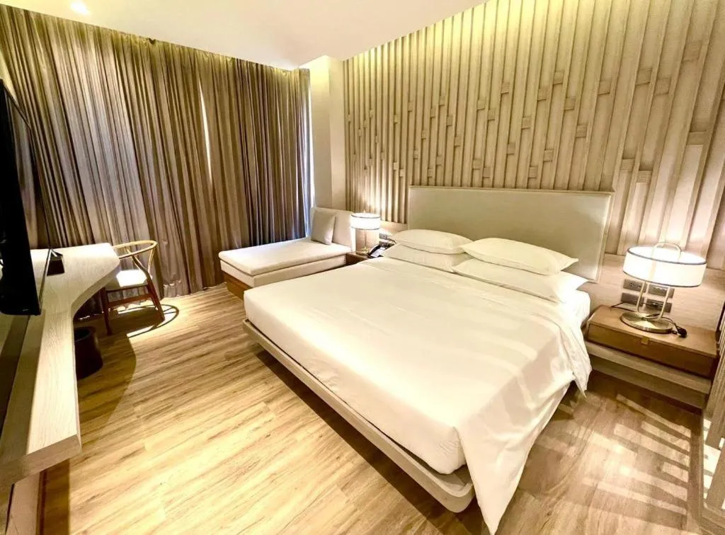 Bed in Symphony of The Sea Hotel