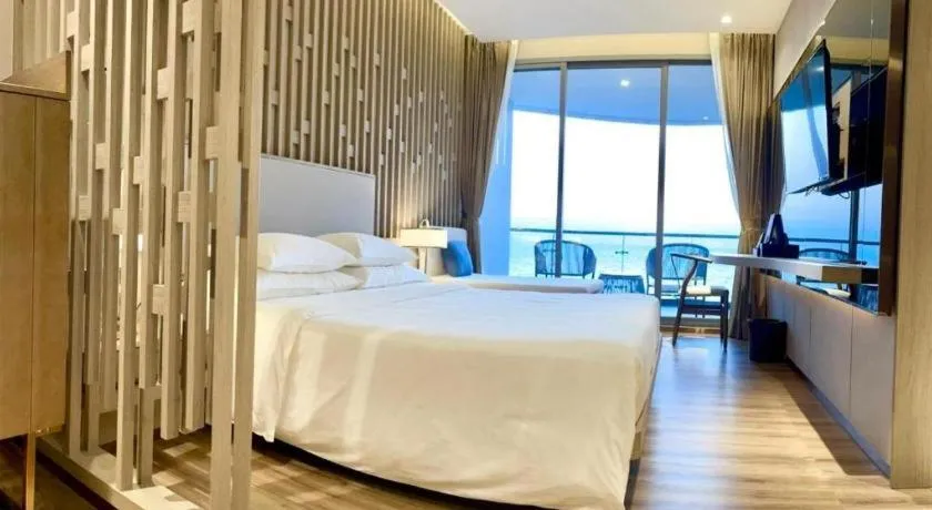 Bed in Symphony of The Sea Hotel