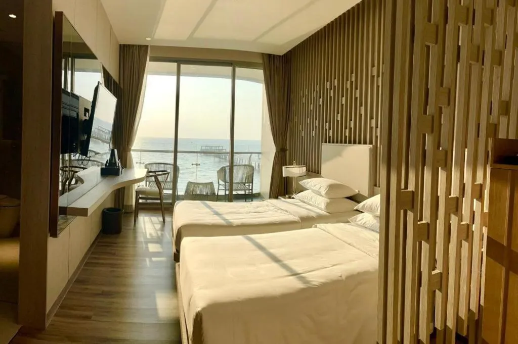 Bed in Symphony of The Sea Hotel