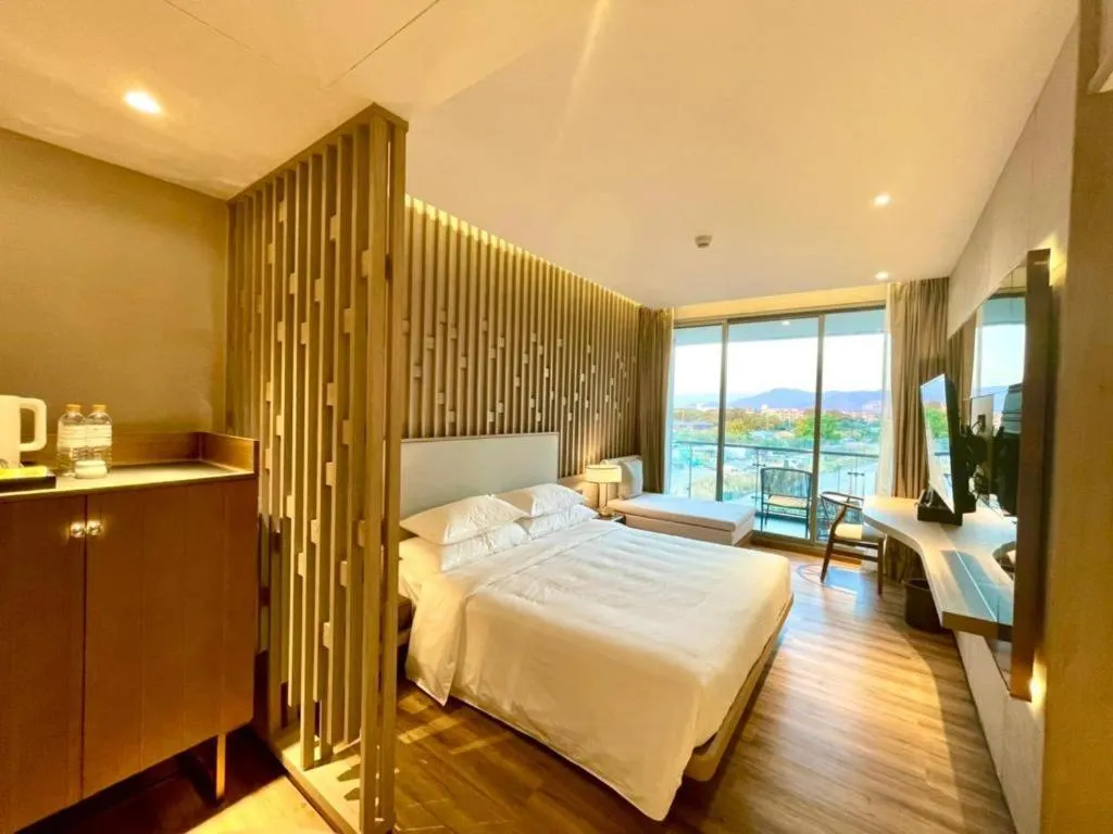 Bed in Symphony of The Sea Hotel