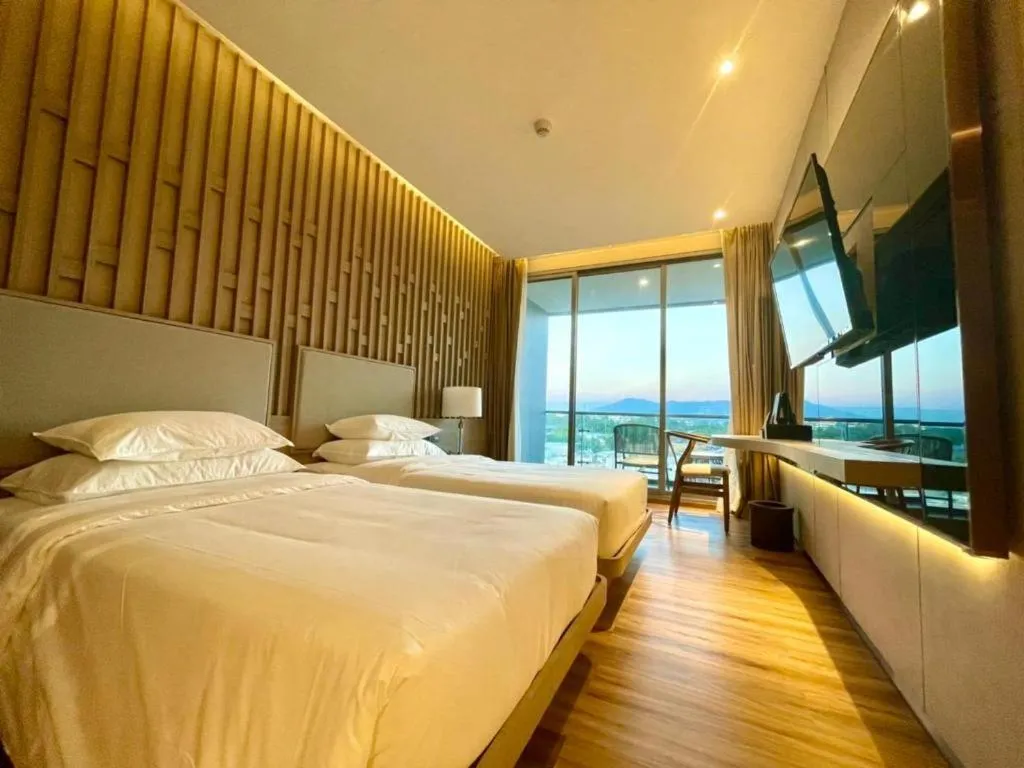 Bed in Symphony of The Sea Hotel