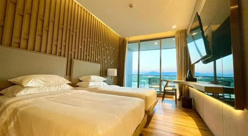 Bed in Symphony of The Sea Hotel