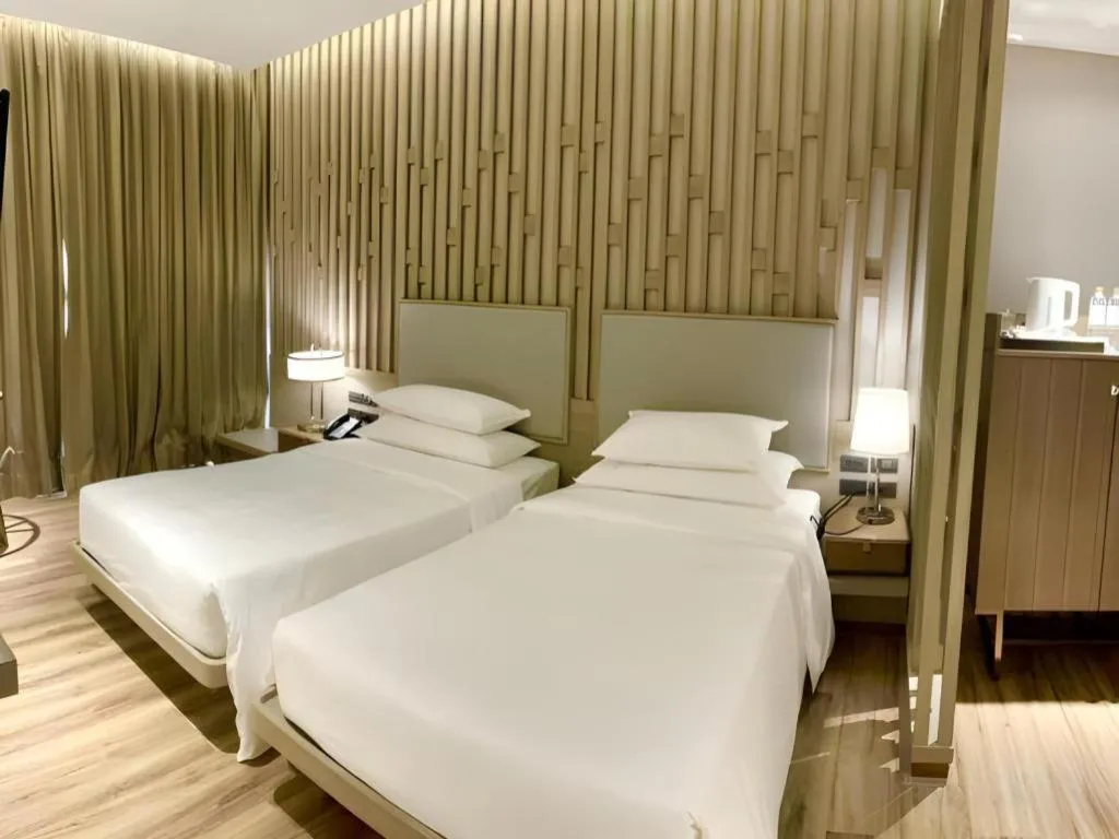 Bed in Symphony of The Sea Hotel