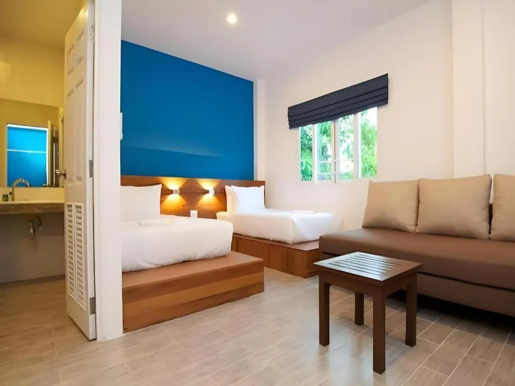 Bed in Thalassa Hotel