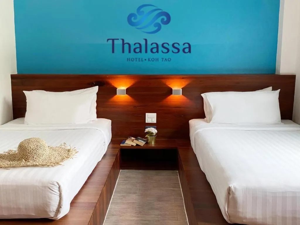 Bed in Thalassa Hotel