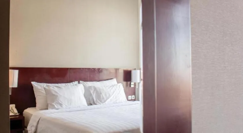 Bed in Karlita Hotel Tegal