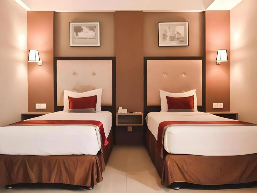 Bed in Travello Hotel Bandung