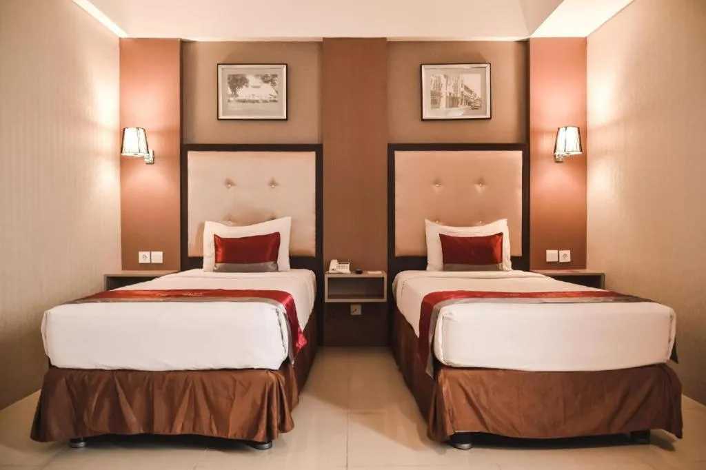 Bed in Travello Hotel Bandung