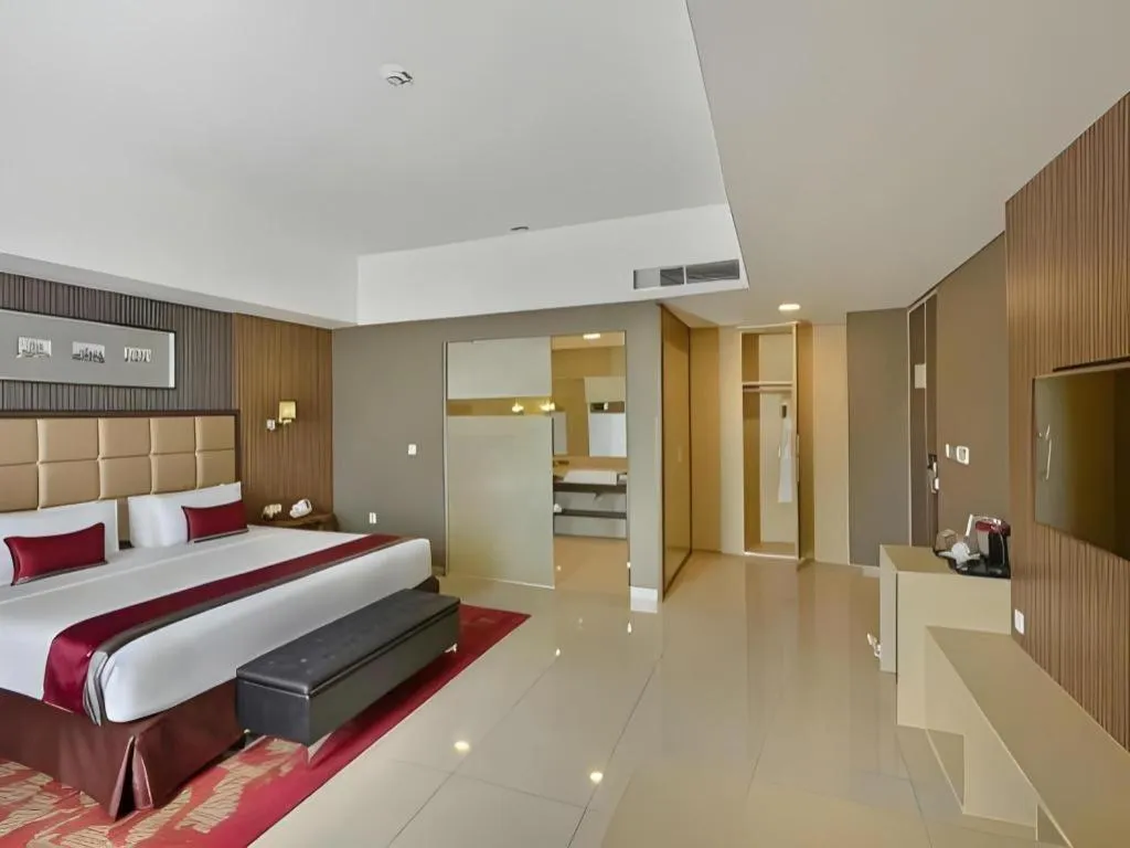 Bed in Travello Hotel Bandung