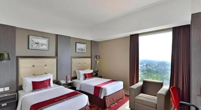Bed in Travello Hotel Bandung