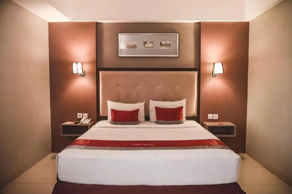 Bed in Travello Hotel Bandung