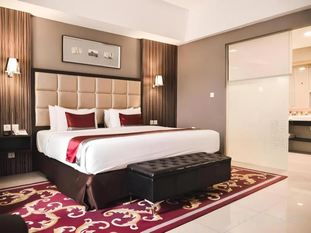 Bed in Travello Hotel Bandung