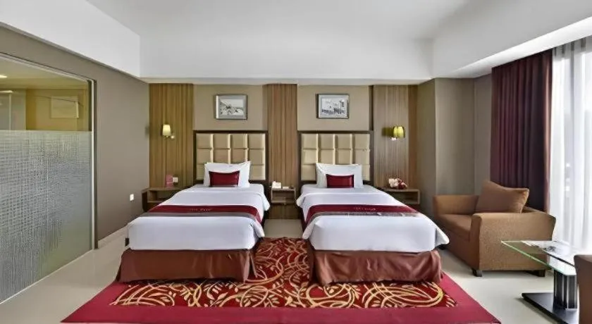 Bed in Travello Hotel Bandung
