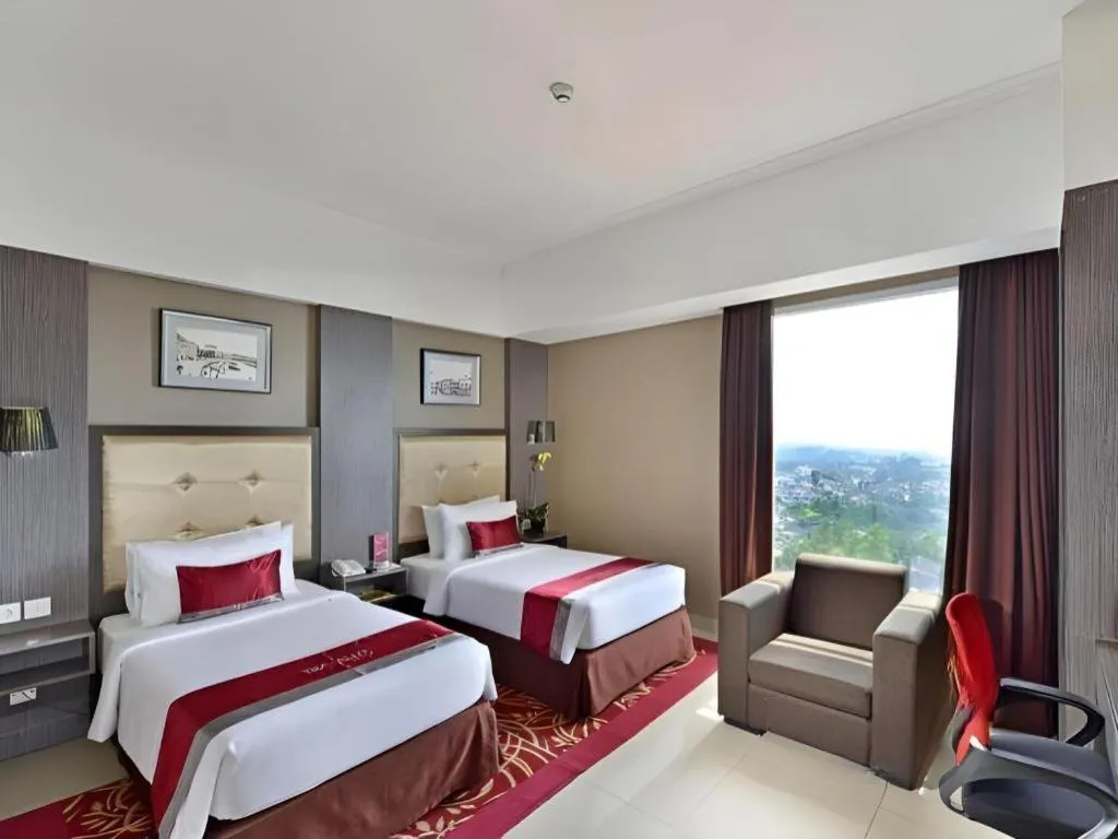 Bed in Travello Hotel Bandung