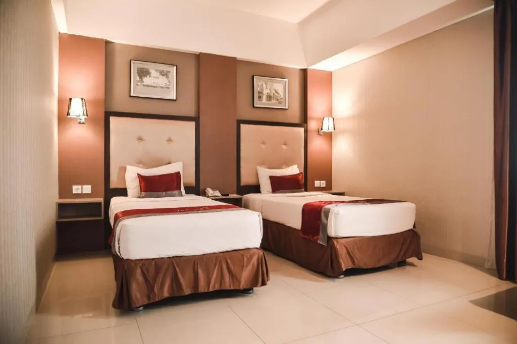 Bed in Travello Hotel Bandung