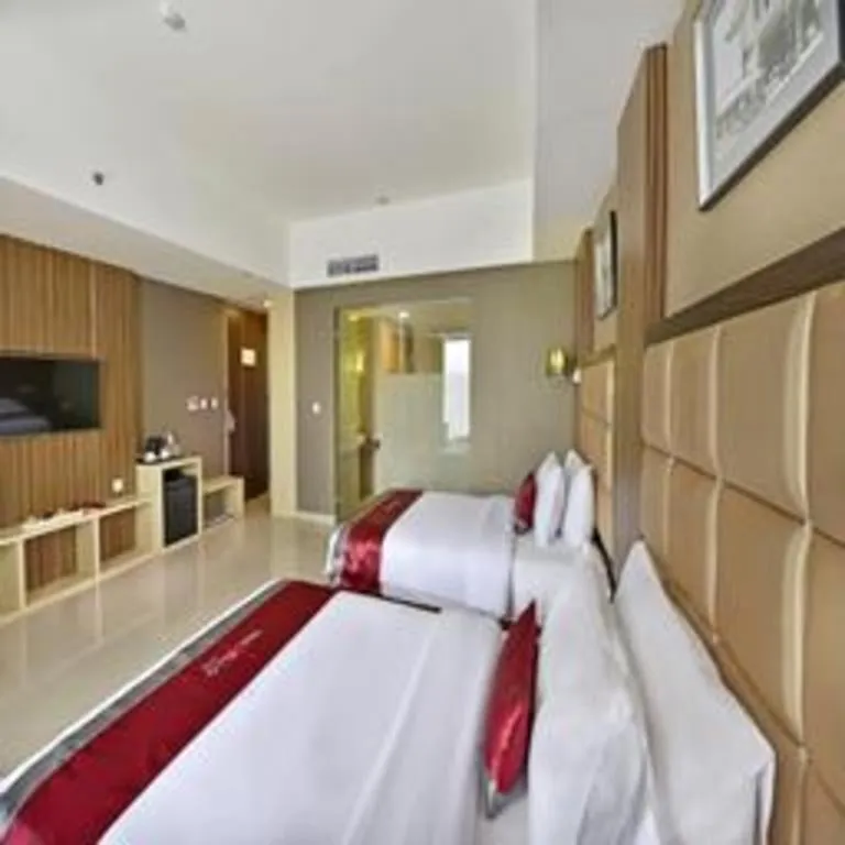 Bed in Travello Hotel Bandung