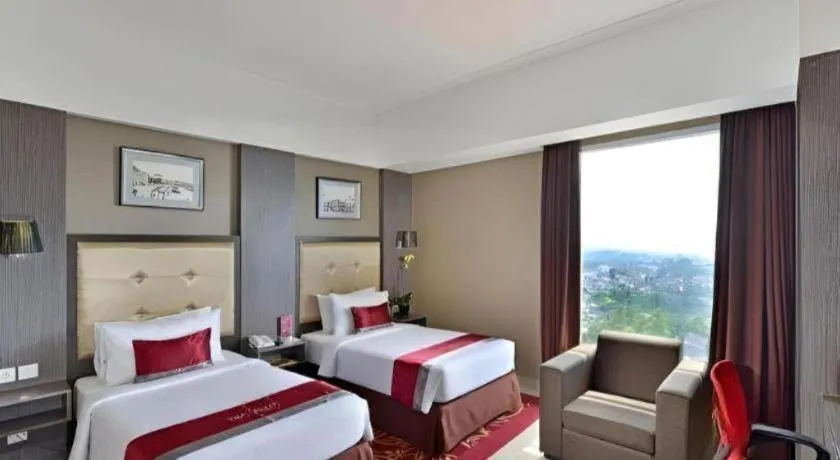 Bed in Travello Hotel Bandung