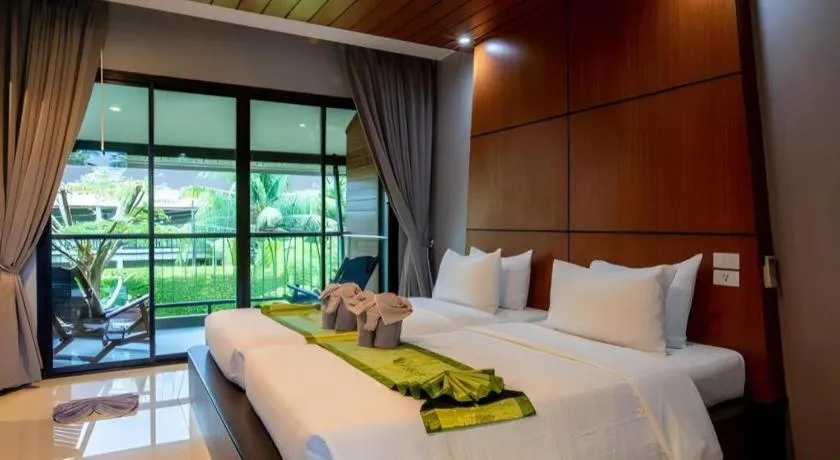 Bed in The Breeze Lipe Resort