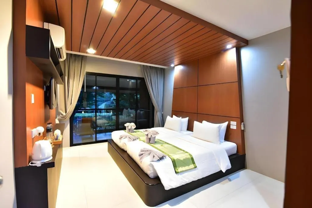 Bed in The Breeze Lipe Resort