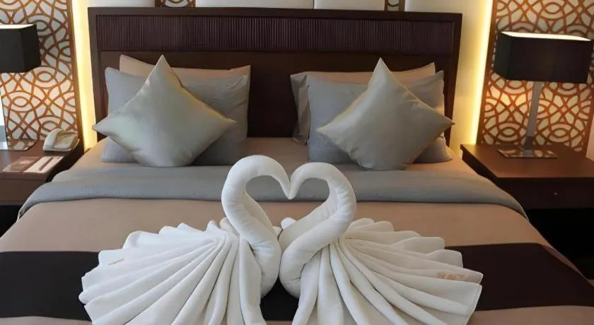 Bed in De Arni Hotel