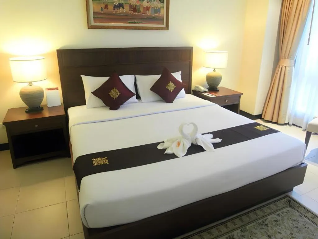 Bed in De Arni Hotel