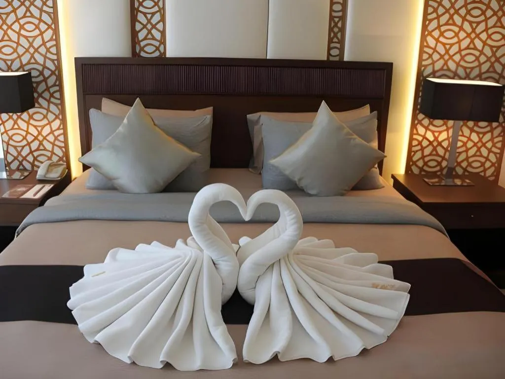 Bed in De Arni Hotel