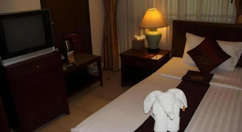 Bed in De Arni Hotel