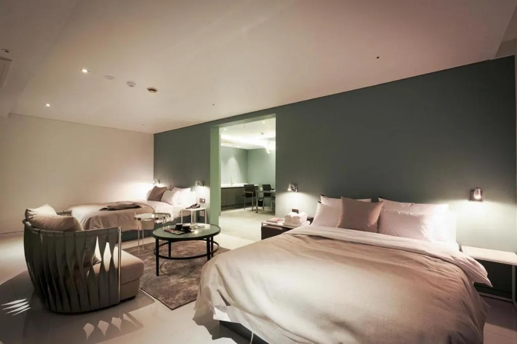 Bed in Trang blue hotel