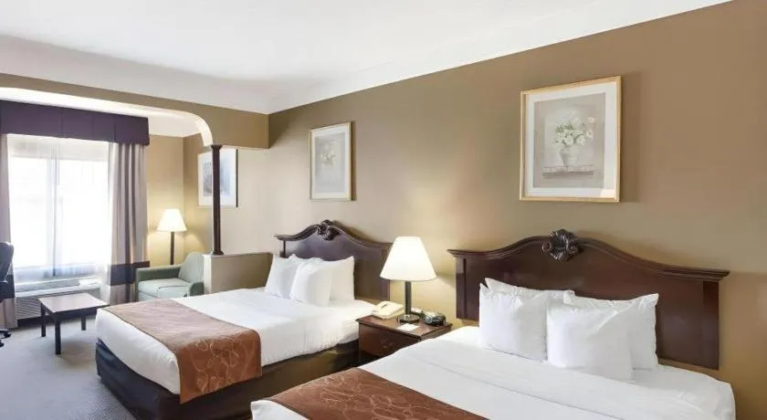 Bed in Comfort Suites Plainview