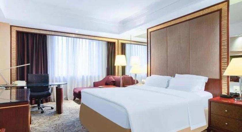 Bed in Chengdu Taihe International Hotel