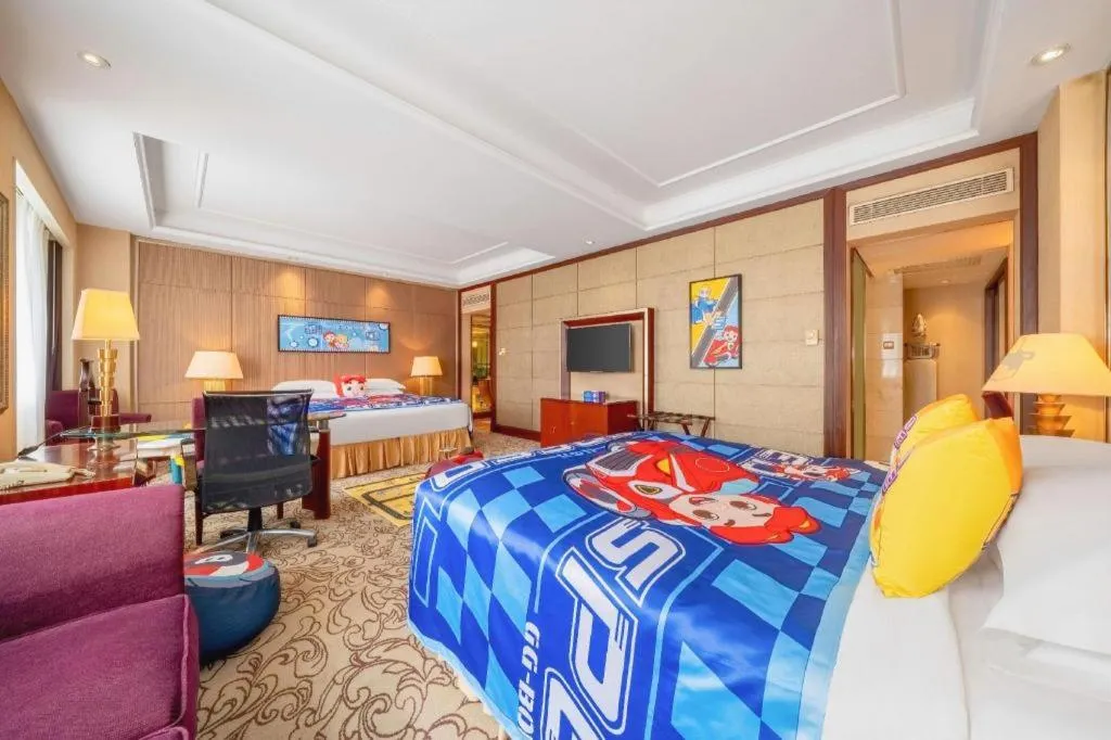 Bed in Chengdu Taihe International Hotel