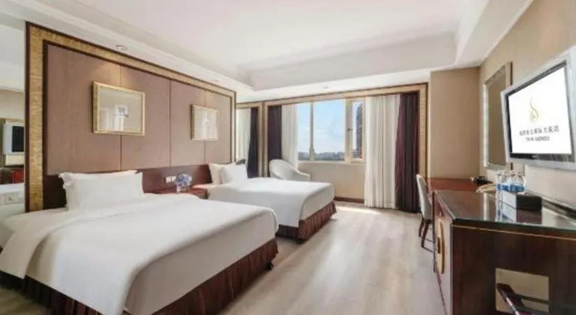 Bed in Chengdu Taihe International Hotel