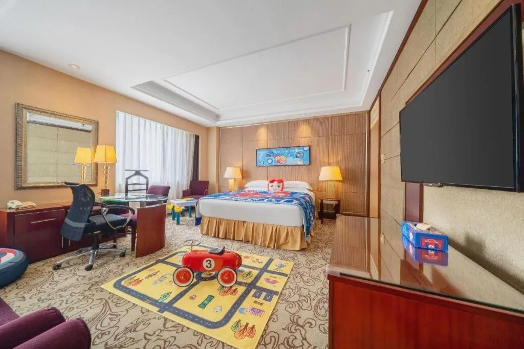 Bed in Chengdu Taihe International Hotel